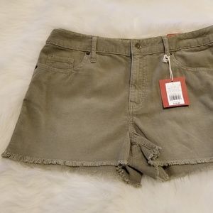 ..Mossimo Green Corduroy 2" Shorts